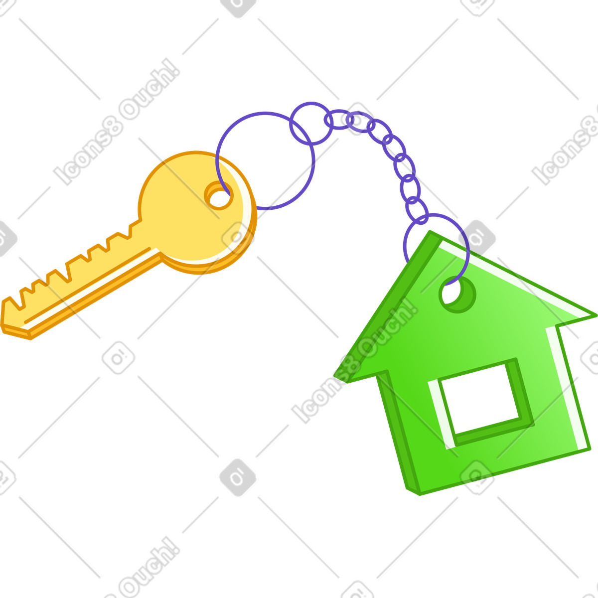 下载 Rainbow 风格的 带 home 键 插画，支持 PNG、SVG 格式