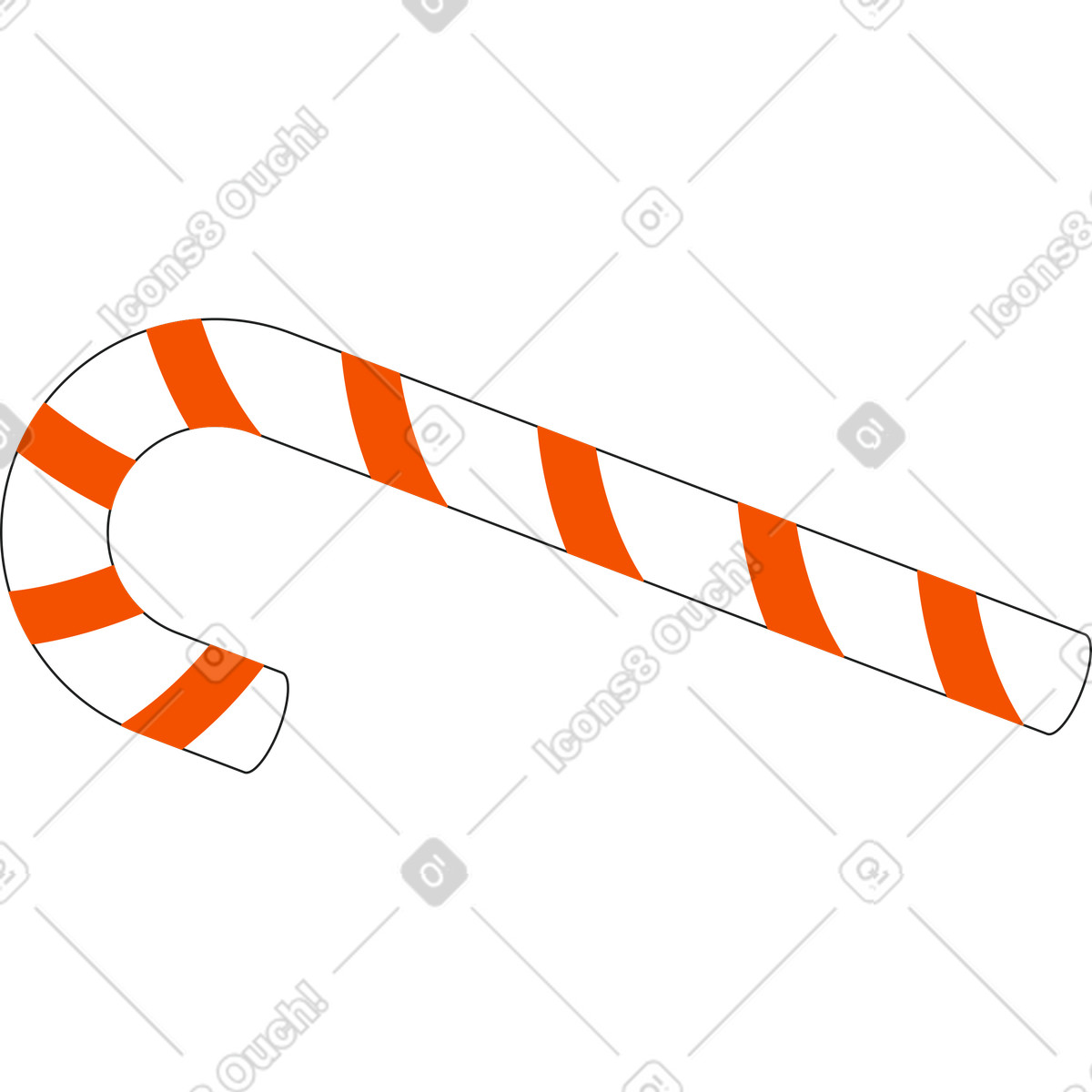 Ilustración Caramelo en estilo Strict a descargar en PNG y SVG