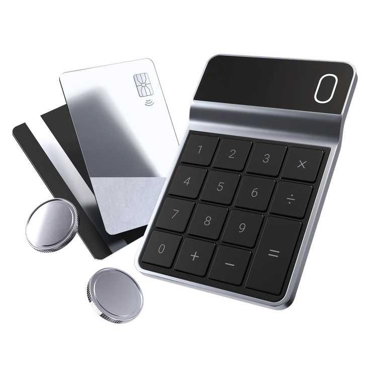A smartphone displaying a payment interface - 3D Pro style illustration