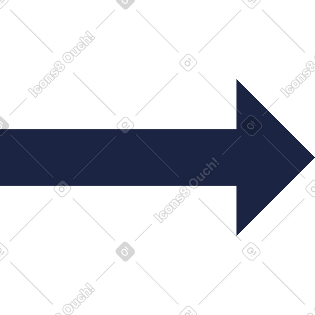 Arrow illustration in Urban Line style download in PNG, SVG