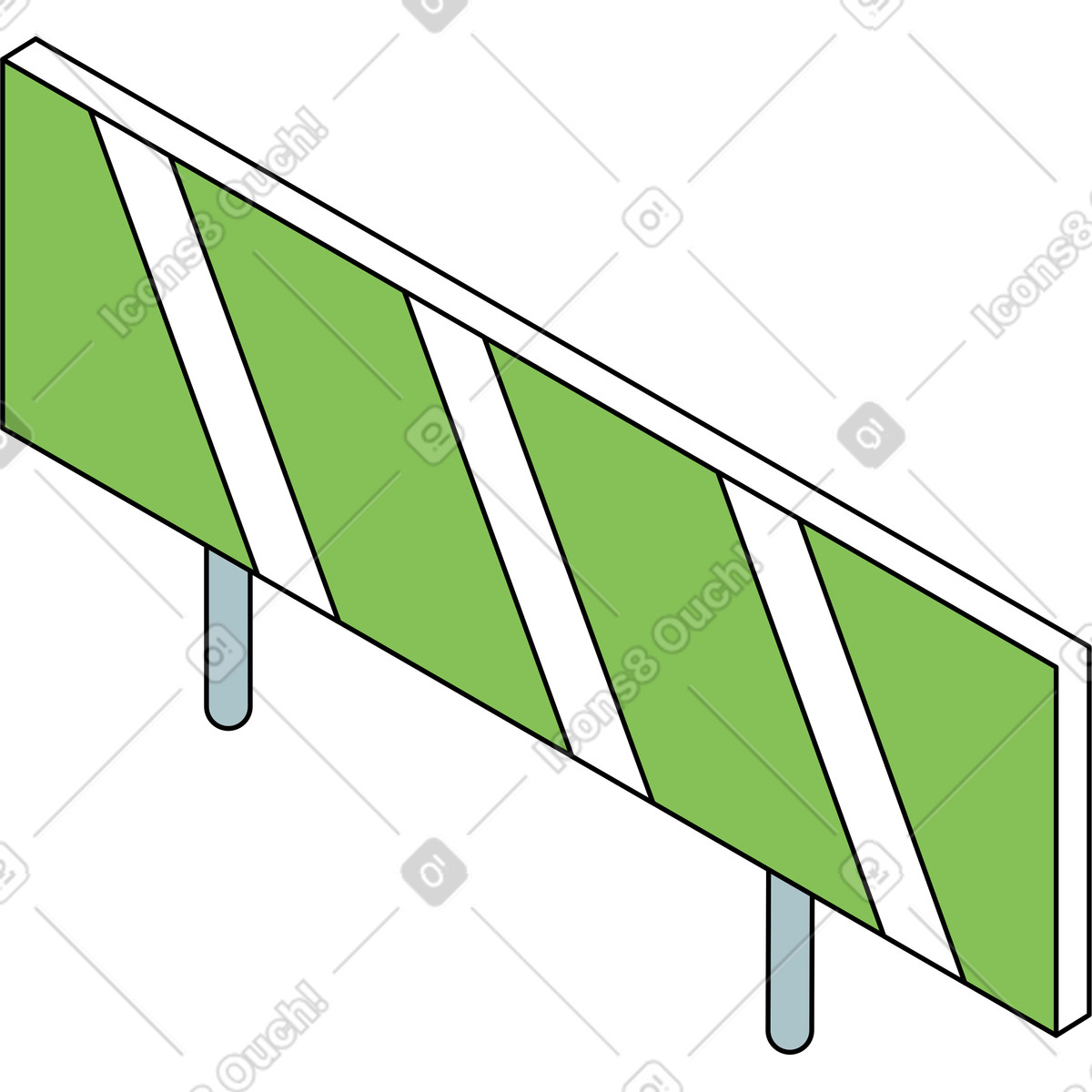 下载 Isometric 风格的 安全标志 插画，支持 PNG、SVG 格式
