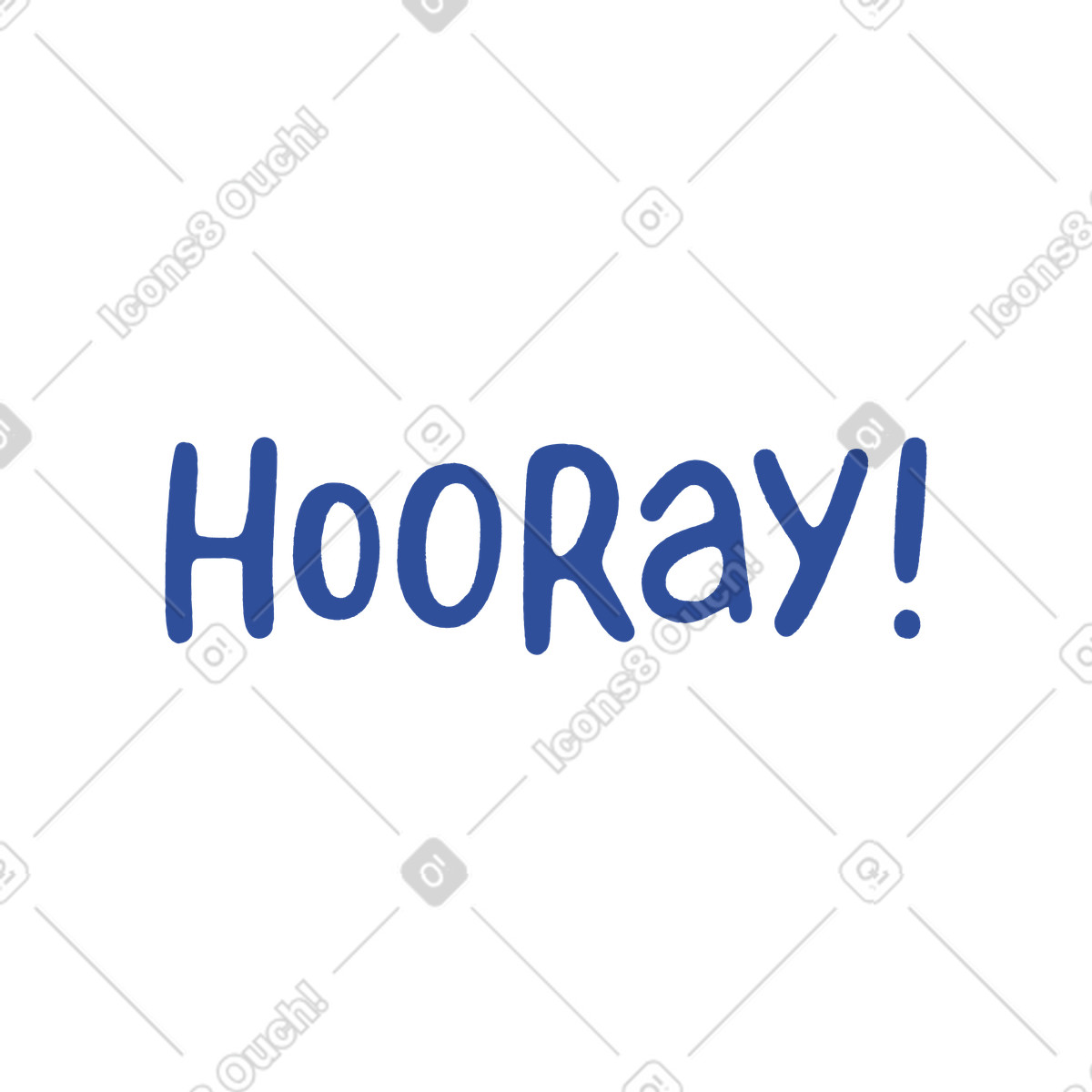 Ilustração de Hooray em no estilo Lime para baixar em PNG, SVG
