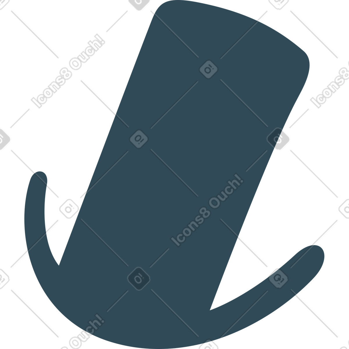 Cilindro ha illustrazione in stile Kingdom scarica in PNG, SVG