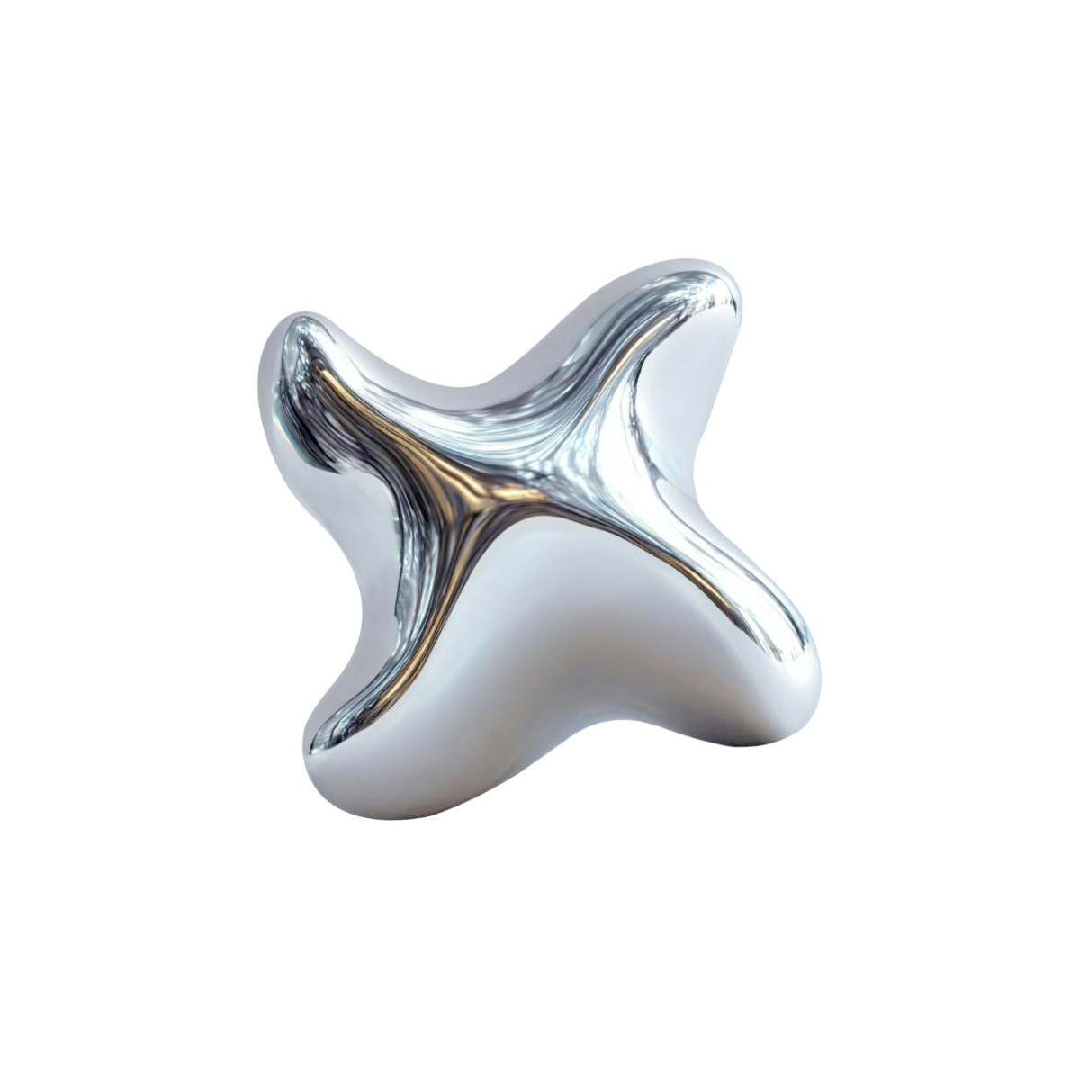 Tetrahedral metallic shape, Chrome ai asset, 3D node object, Digital branding form, Minimal structure illustration in style download in PNG, SVG