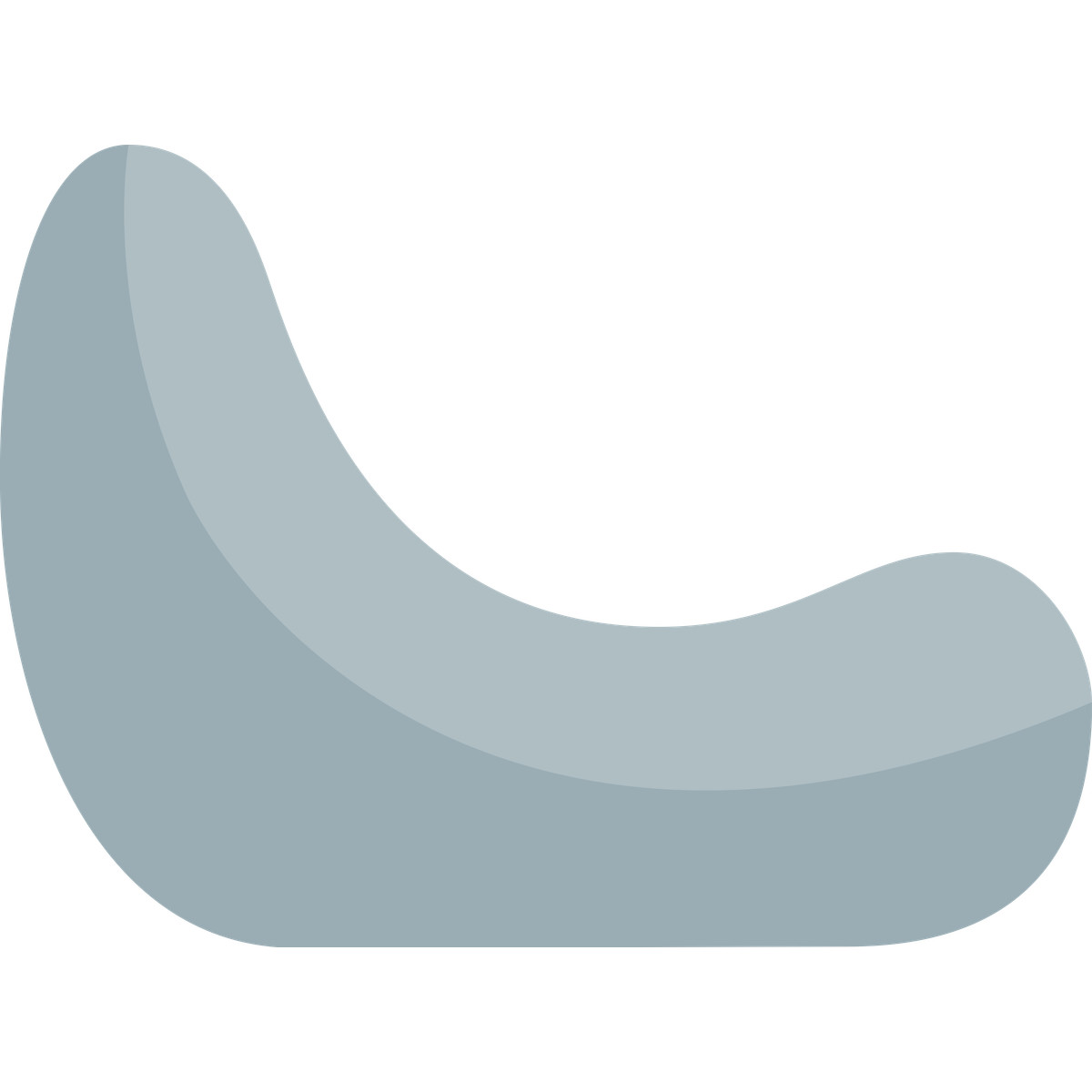 Ilustración Armchair grey en estilo Fogg a descargar en PNG y SVG