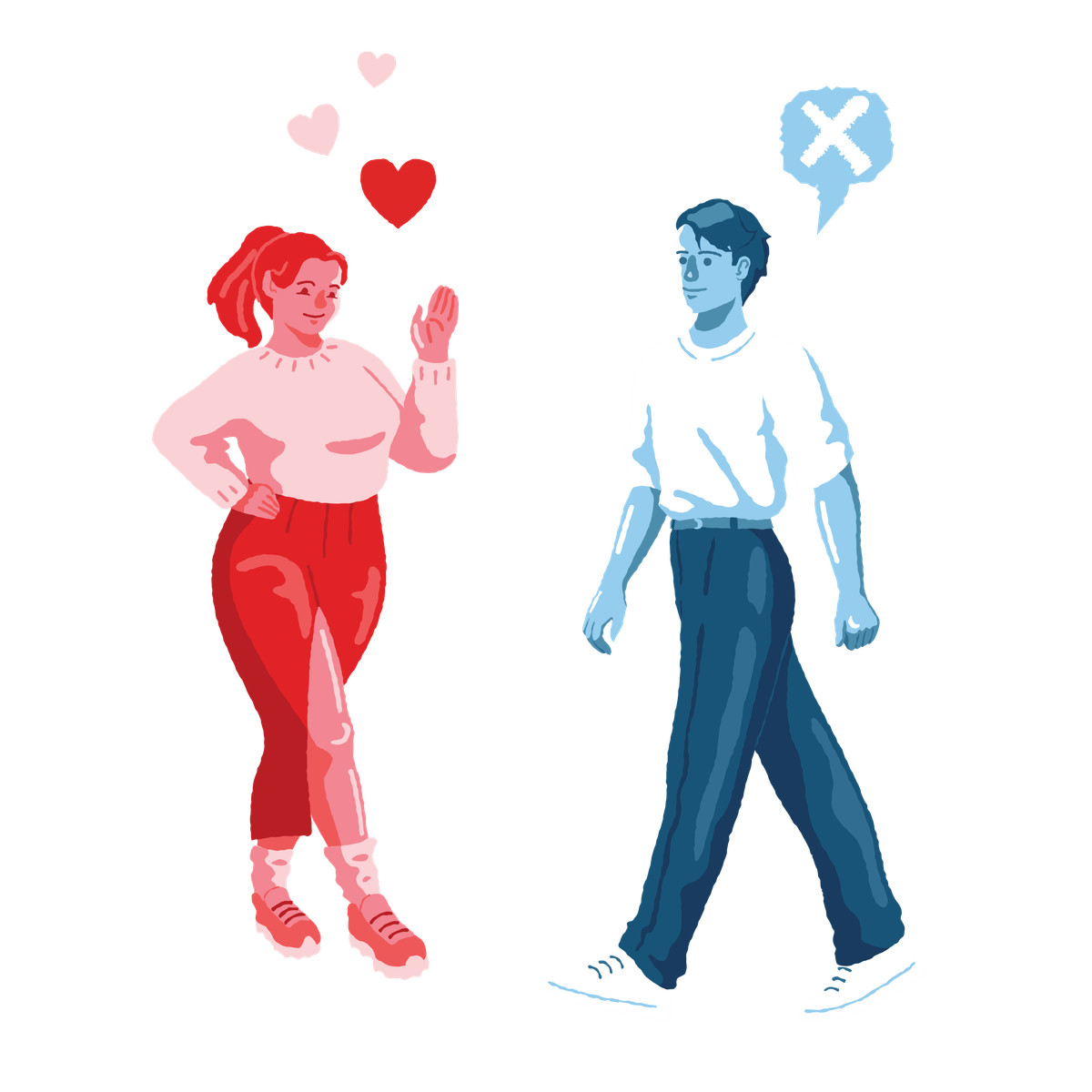 Ilustração de I want to meet em no estilo Cherry para baixar em PNG, SVG