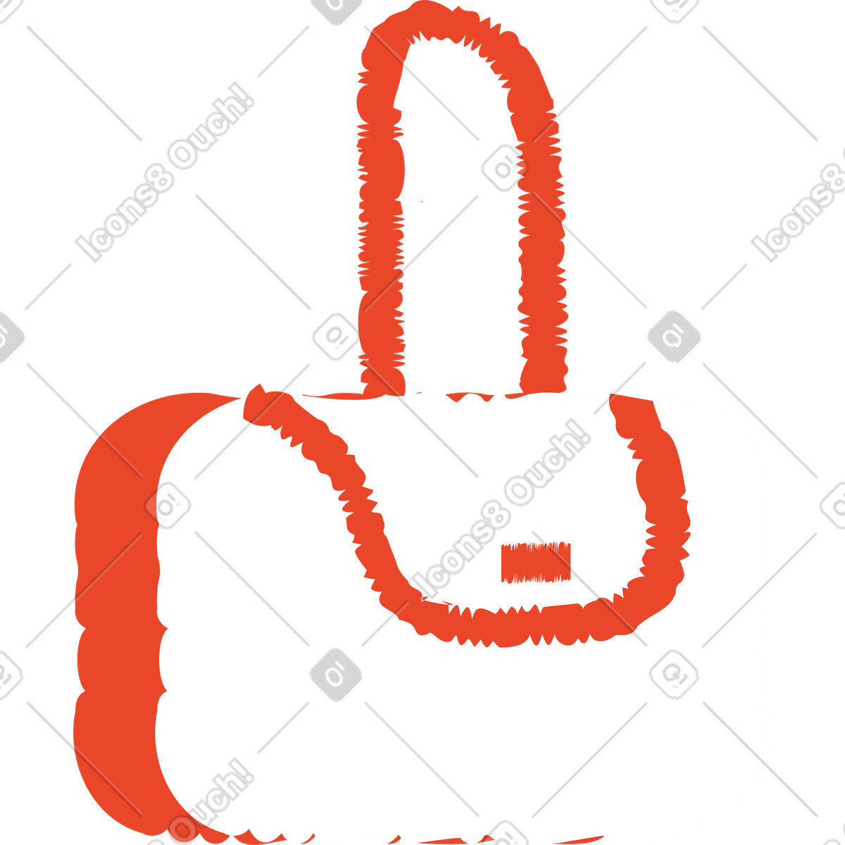 Ilustração de Bolsa em no estilo Bermuda para baixar em PNG, SVG