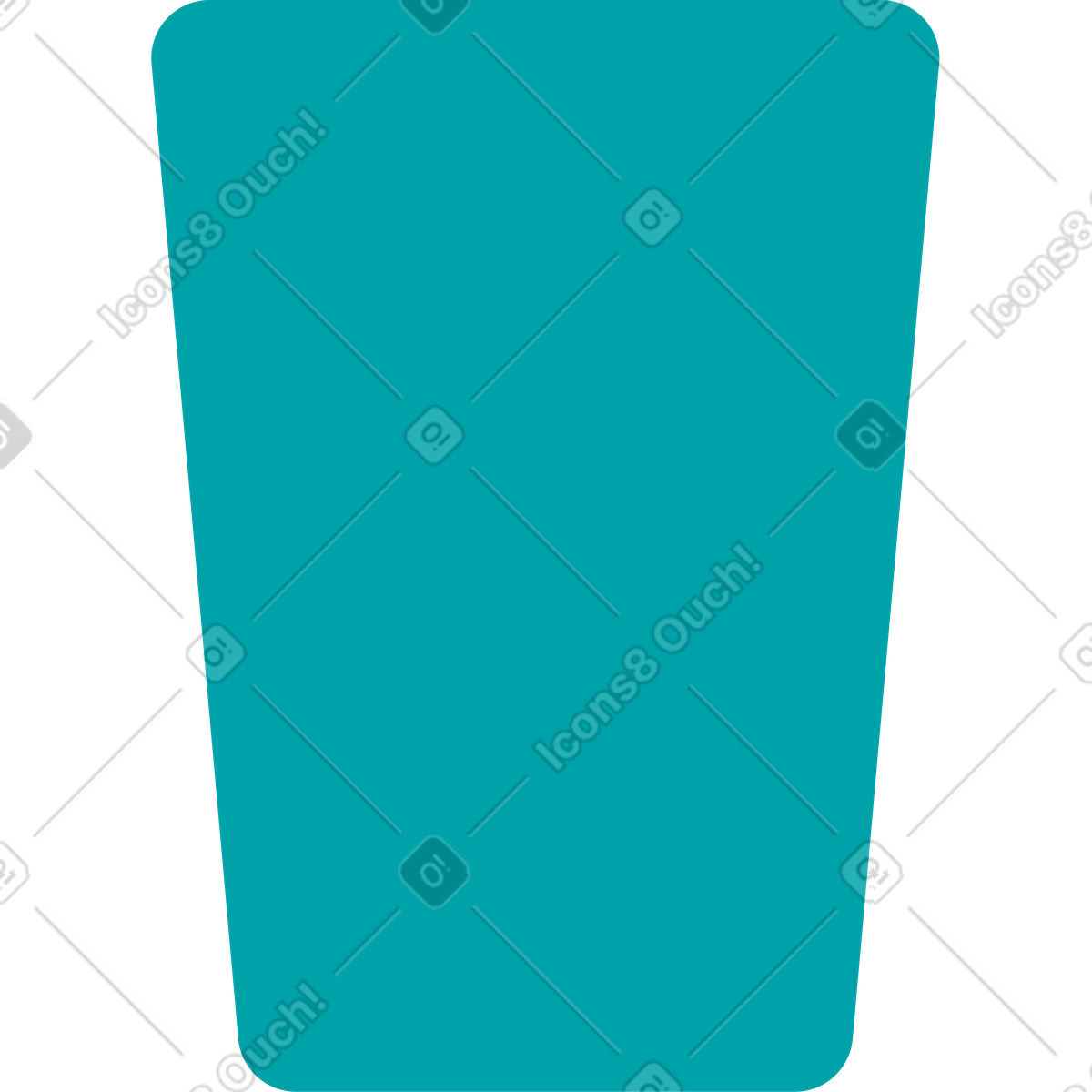 Ilustração de Vidro para papelaria em no estilo Sammy baixar em PNG, SVG