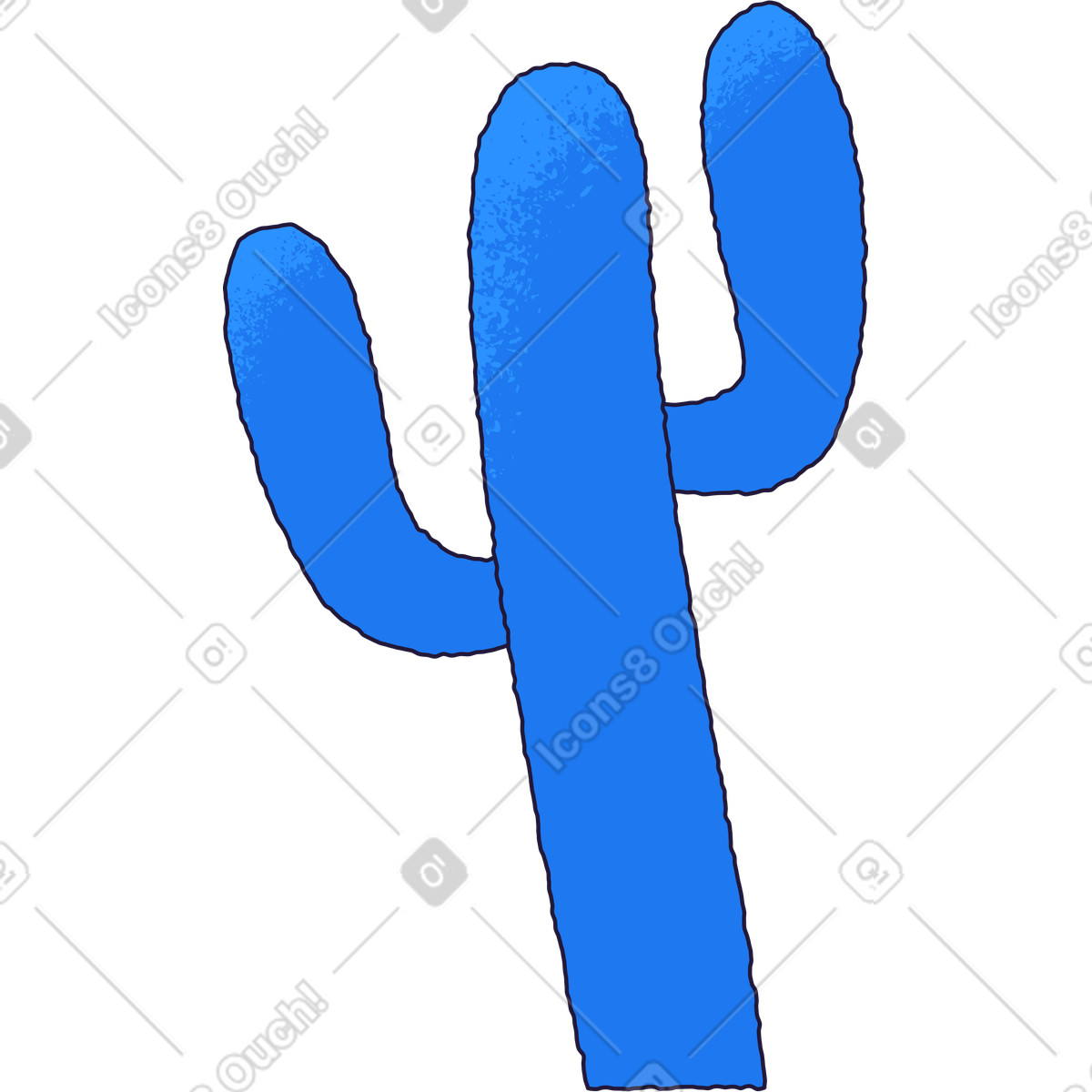 下载 Conifer 风格的 仙人掌 插画，支持 PNG、SVG 格式