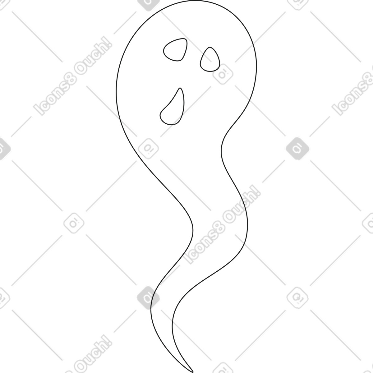 下载 Strict 风格的 鬼 插画，支持 PNG、SVG 格式