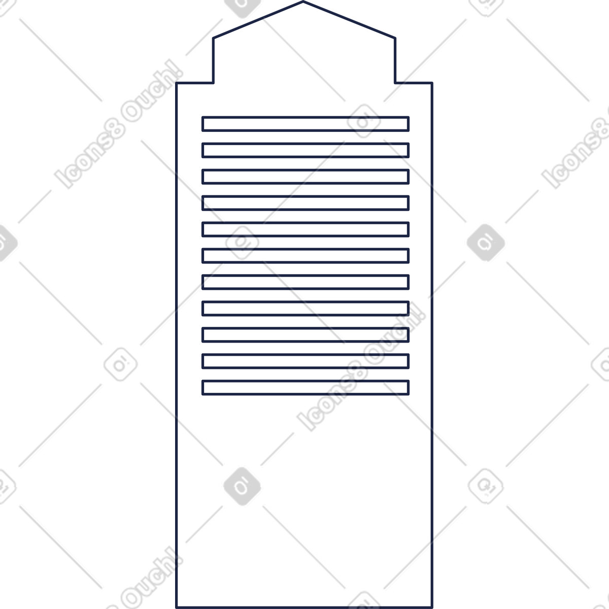 下载 Urban 风格的 Building line 插画，支持 PNG、SVG 格式