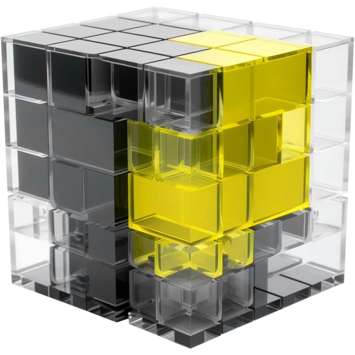 3D Blocks 스타일의 블록 구성 일러스트레이션 PNG, SVG 다운로드