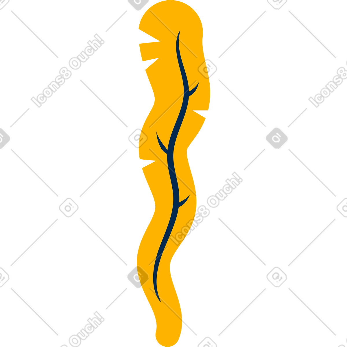 Ilustración Planta en estilo Flame a descargar en PNG y SVG