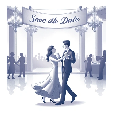Save date couple