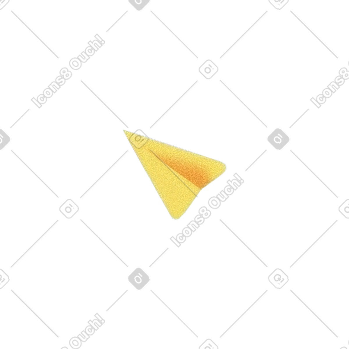 Ilustração de Papel amarelo simples em no estilo Grainy para baixar em PNG, SVG