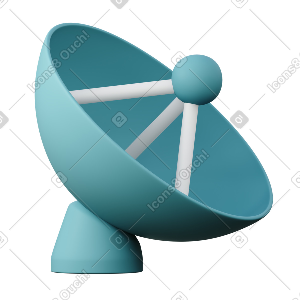 Иллюстрация Gps signal в стиле 3D Sugary — скачать в форматах PNG, SVG