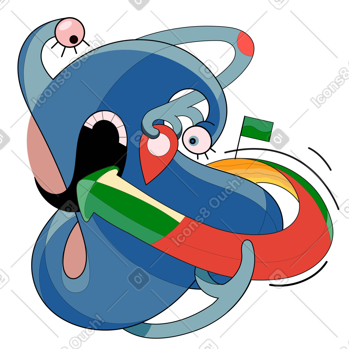 Иллюстрация Навигатор в PNG и SVG