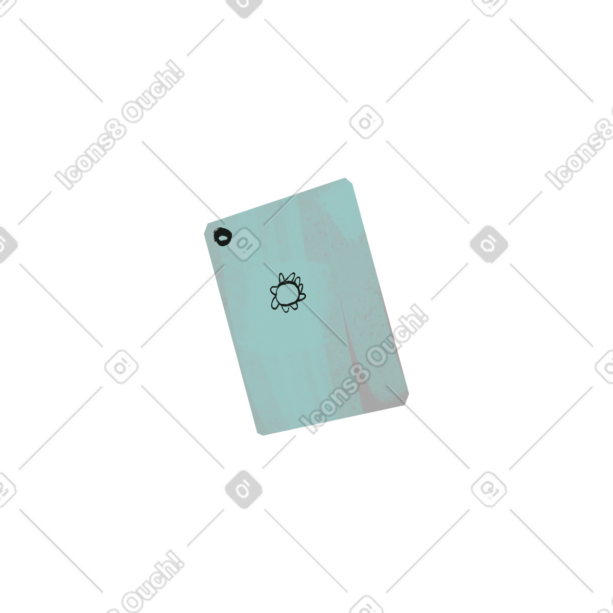 Ilustración Parte trasera del ipad en estilo Fabulous a descargar en PNG y SVG