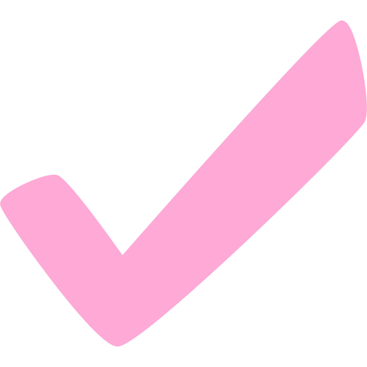 下载 Bouncy 风格的 Pink checkmark 插画，支持 PNG、SVG 格式
