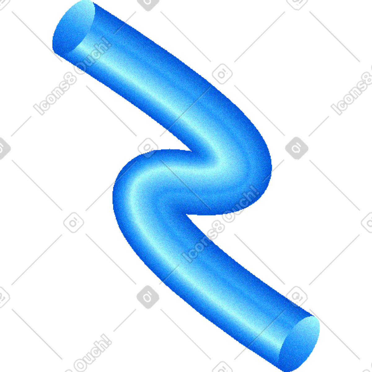 Illustration Ligne courbe dans le style Burst à télécharger aux formats PNG, SVG