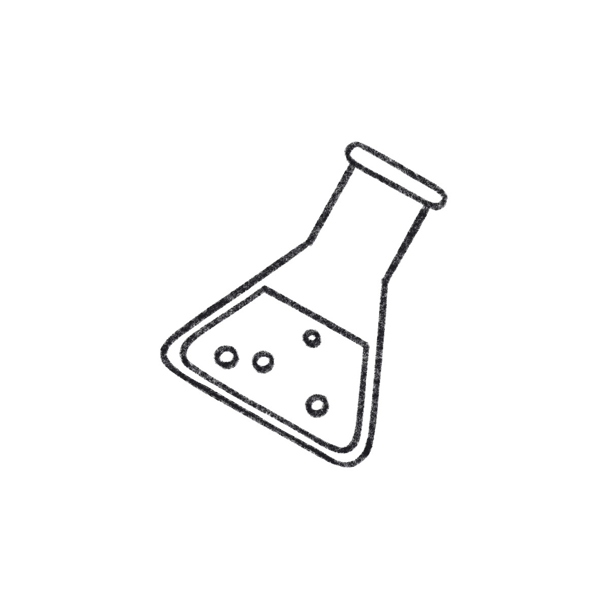 下载 Bonbon Line 风格的 Glass flask 插画，支持 PNG、SVG 格式