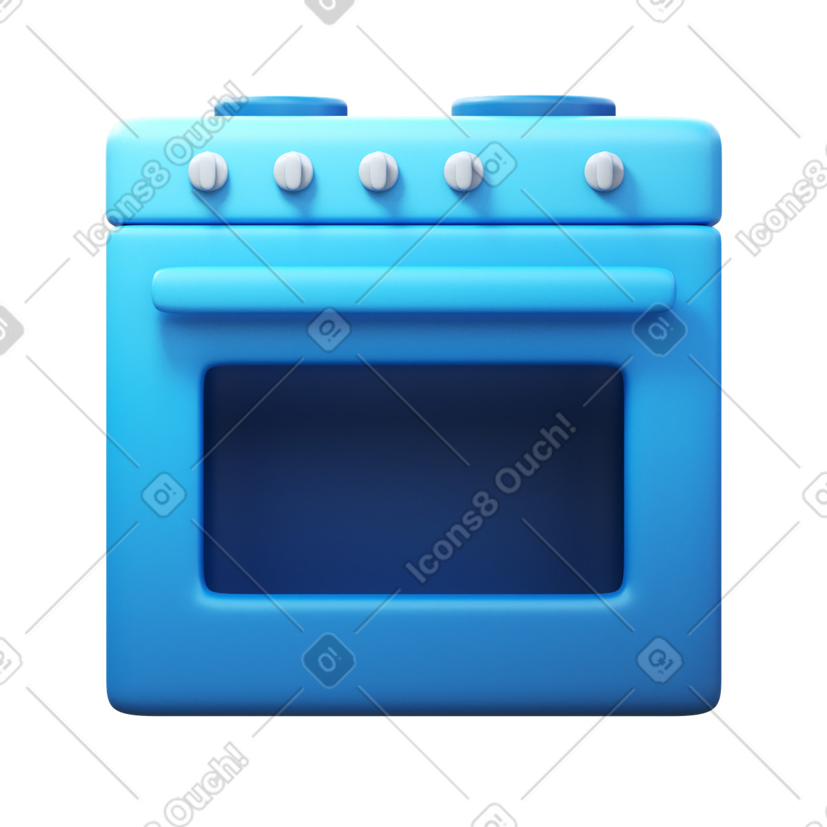 Illustration Four dans le style 3D Fluency à télécharger aux formats PNG, SVG