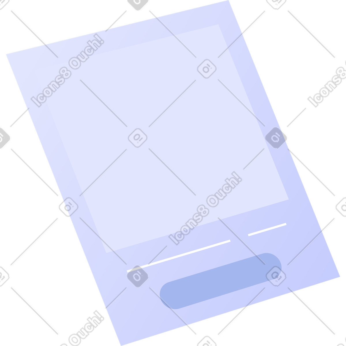 Illustration Interface produit avec bouton dans le style Quantum à télécharger aux formats PNG, SVG