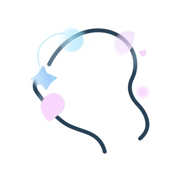 A minimalist depiction of a face is illustrated using a single continuous line. The line curves smoothly to form the outline of the face, showcasing the head shape and structure. Simple geometric shapes represent the hair, elegantly integrated into the continuous line. The overall composition is clean and unobtrusive, emphasizing the simplicity of the design. A soft gradient pastel background enhances the minimalist aesthetic, creating a harmonious visual experience.