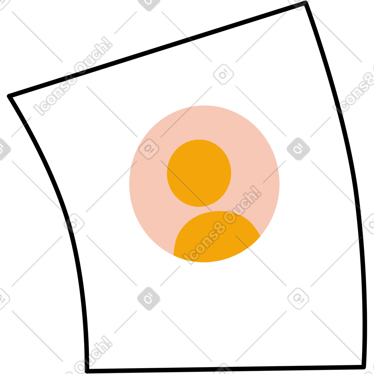 下载 Jelly 风格的 个人资料页 插画，支持 PNG、SVG 格式