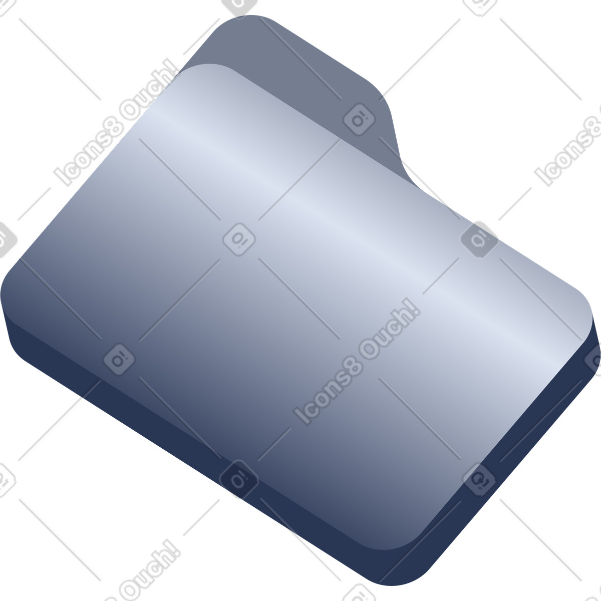 Folder illustration in PNG, SVG
