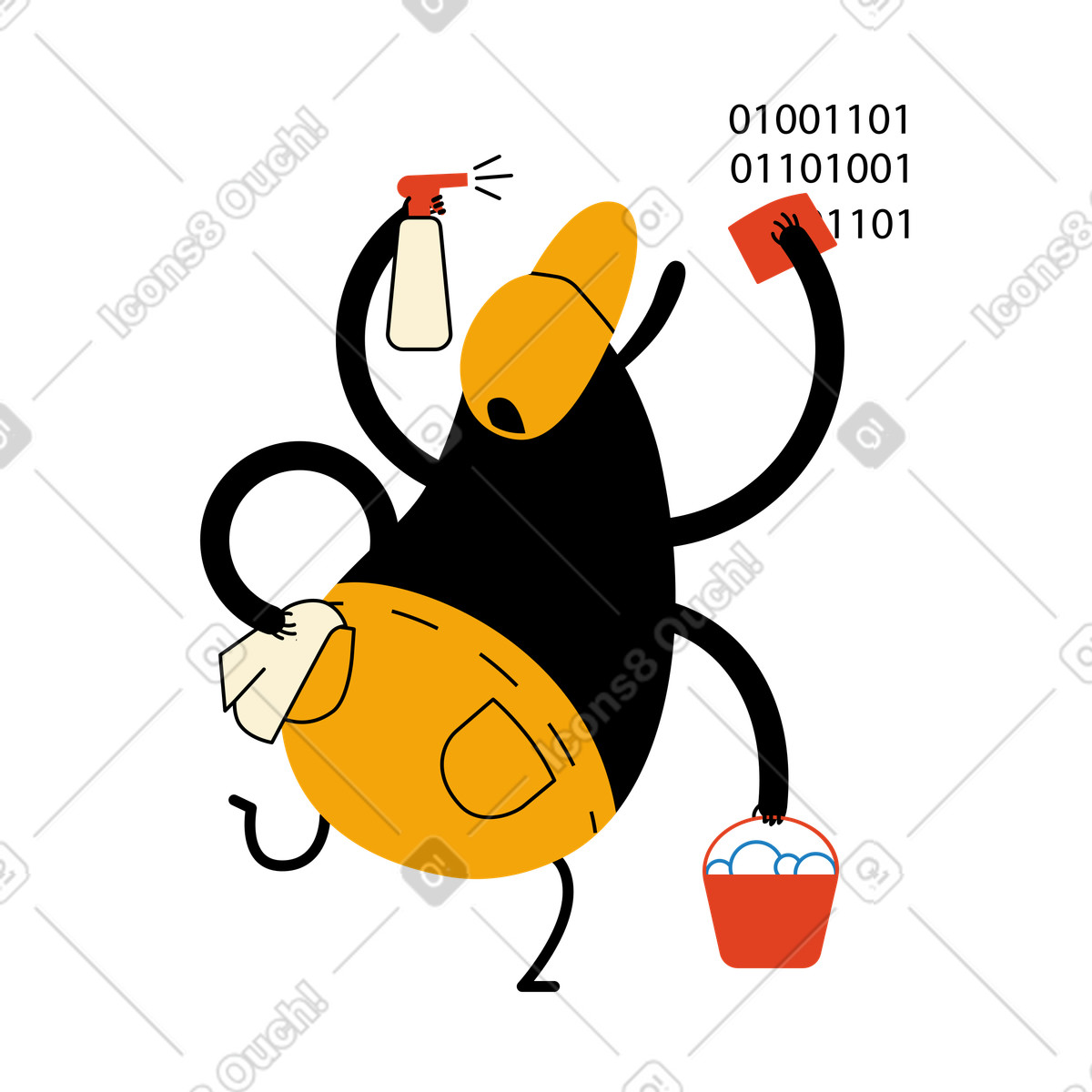 Il carattere rimuove le informazioni illustrazione in stile Jelly scarica in PNG, SVG