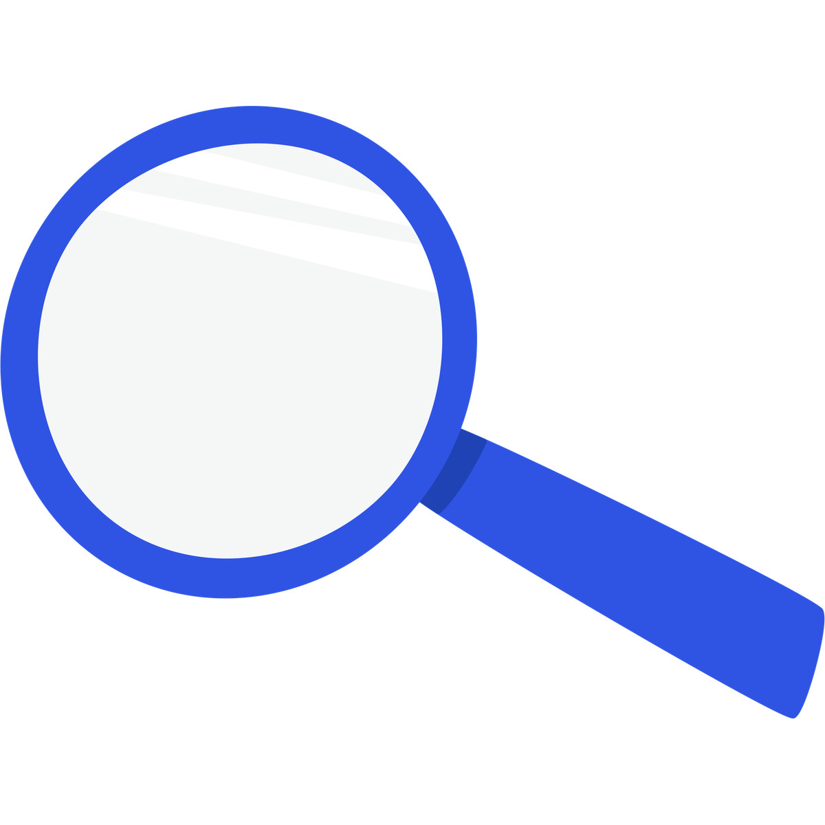 Magnifier illustrazione in stile Bouncy scarica in PNG, SVG