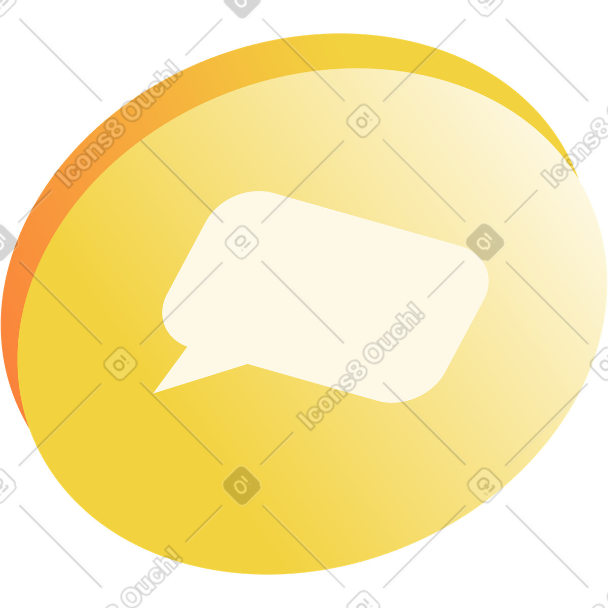 Ilustração de Moeda com bolha em no estilo Beam para baixar em PNG, SVG