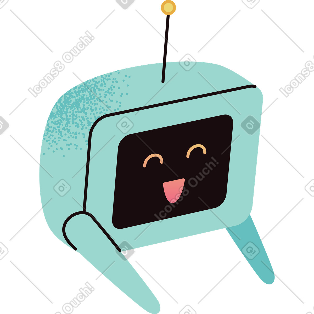 下载 Delight 风格的 聊天机器人 插画，支持 PNG、SVG 格式