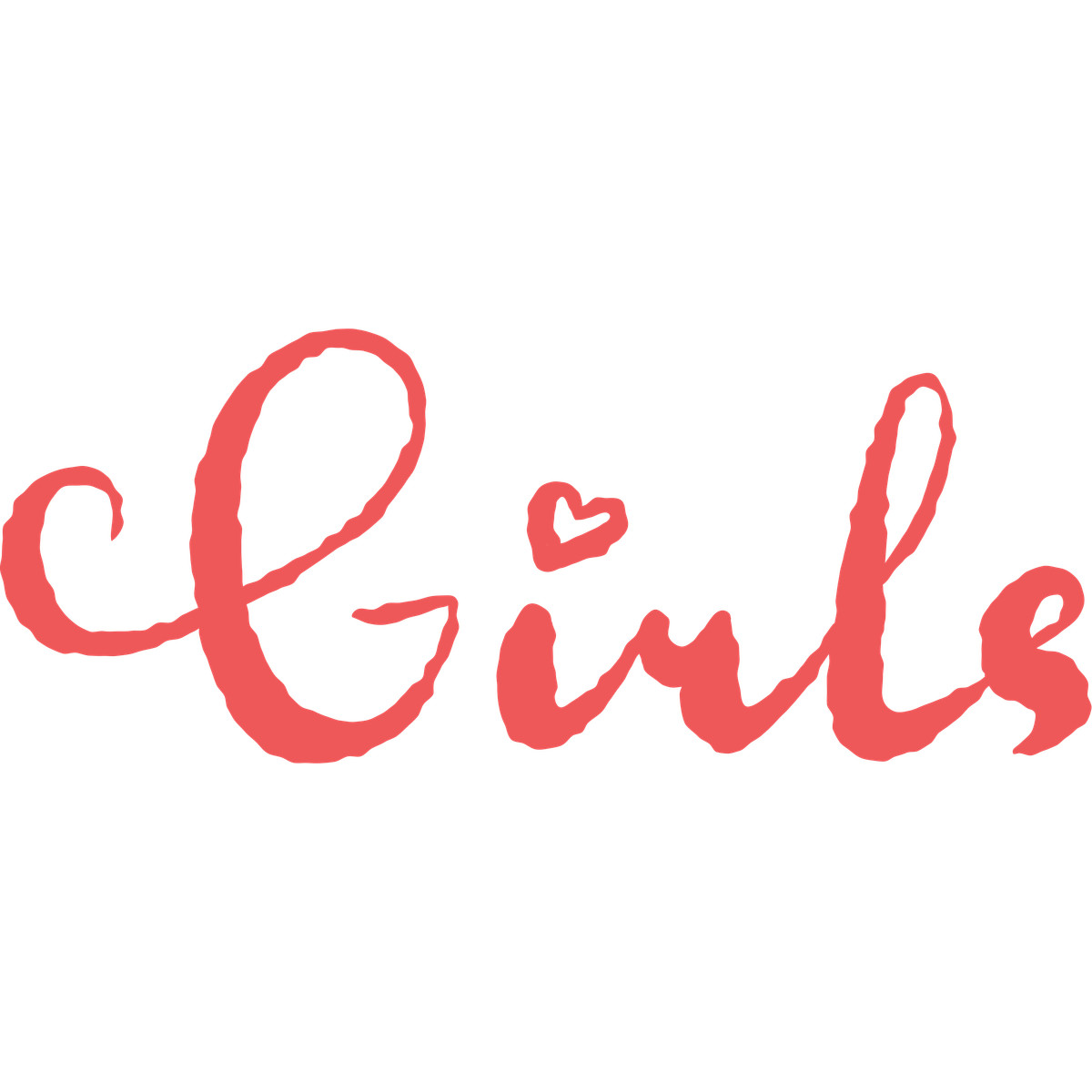 Illustration Girls cursive dans le style Cherry à télécharger aux formats PNG, SVG