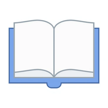 An open book with pages visibly turning in a dynamic motion.
