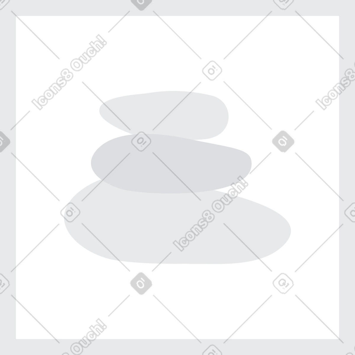 Ilustração de Imagem com três pedras spa em no estilo Urban para baixar em PNG, SVG