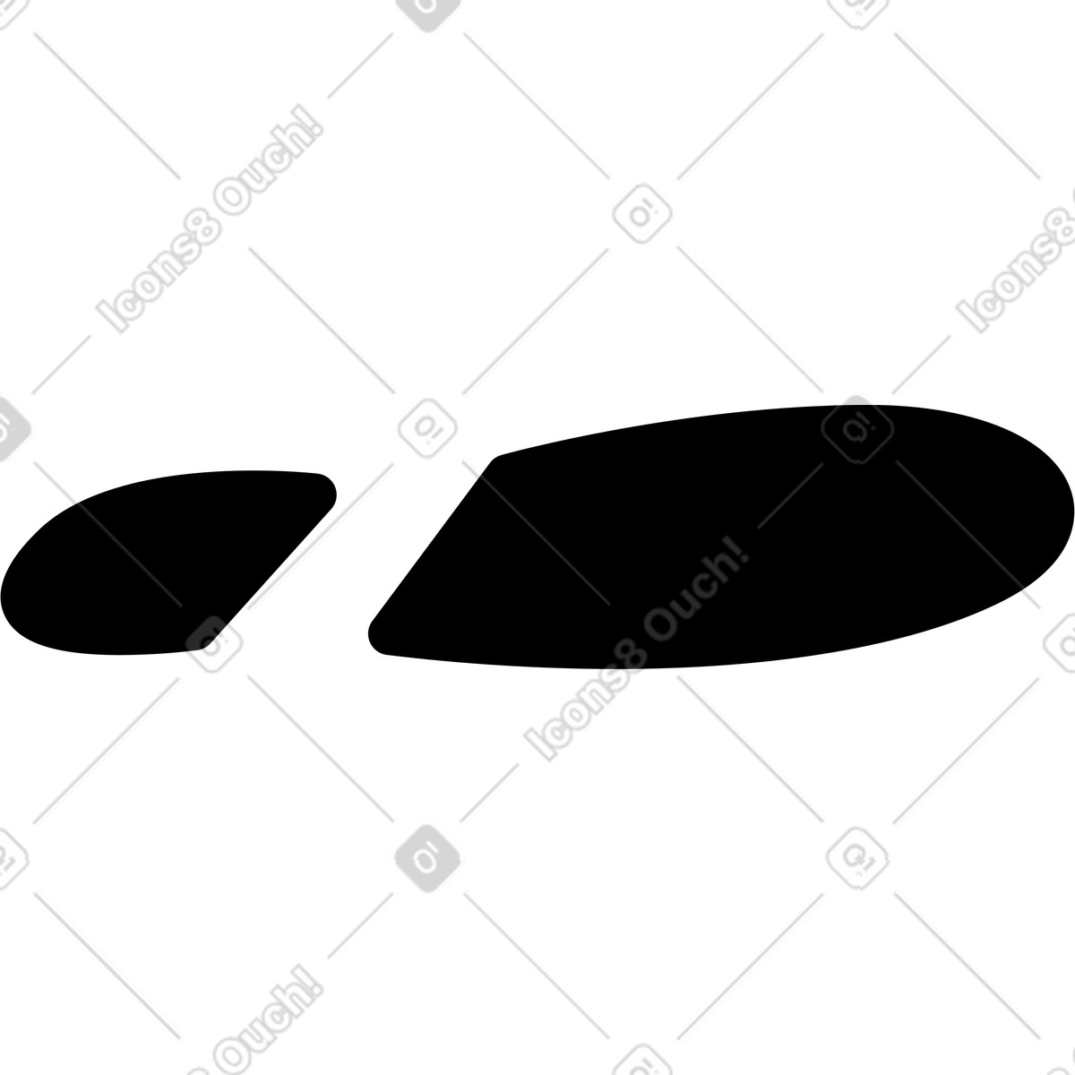 Ilustração de Vestígio em no estilo Transistor para baixar em PNG, SVG