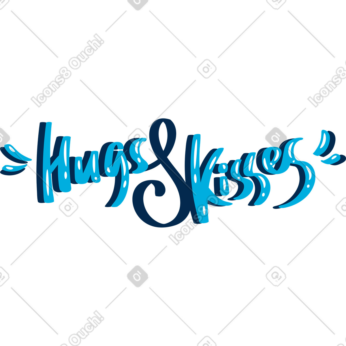 Flame スタイルの 抱擁とキス のイラストをPNG、SVG形式でダウンロード