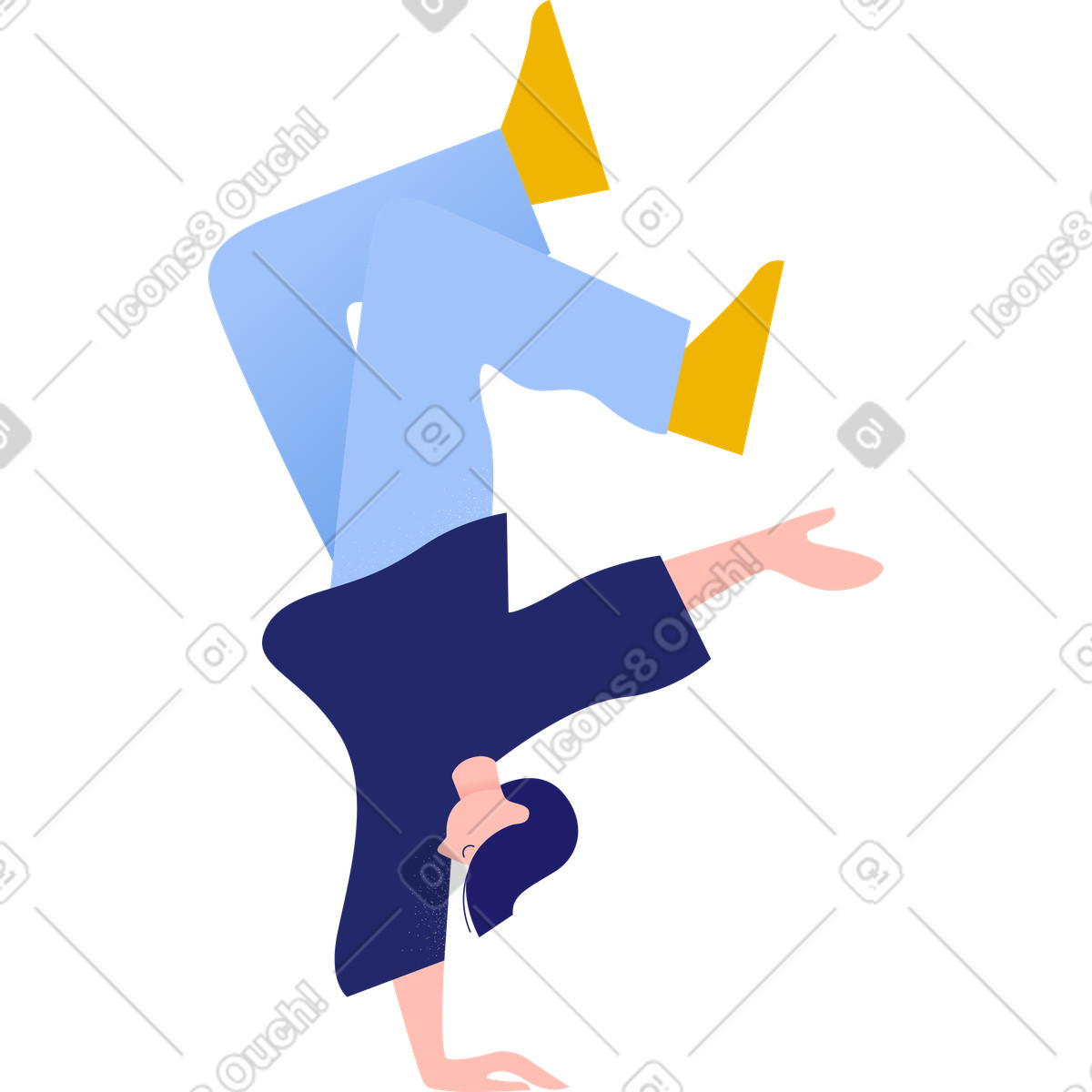 Ilustração de Homem em no estilo Clip para baixar em PNG, SVG