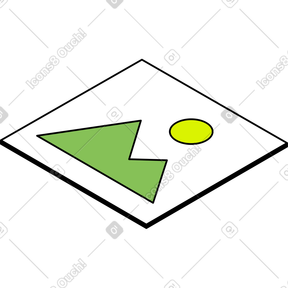 Immagine illustrazione in stile Isometric scarica in PNG, SVG