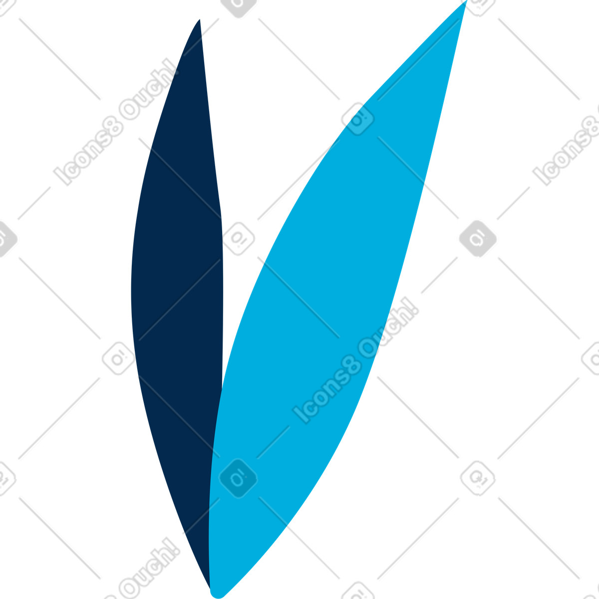 Ilustração de Folha em no estilo Flame para baixar em PNG, SVG