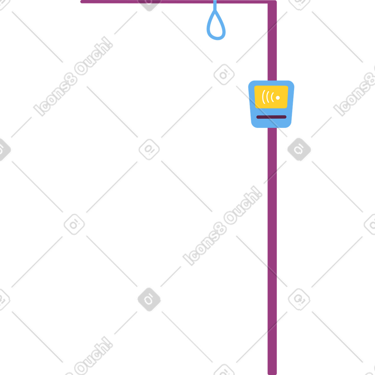 Sammy スタイルの チケットバリデーター のイラストをPNG、SVG形式でダウンロード