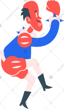 Man jumping PNG, SVG