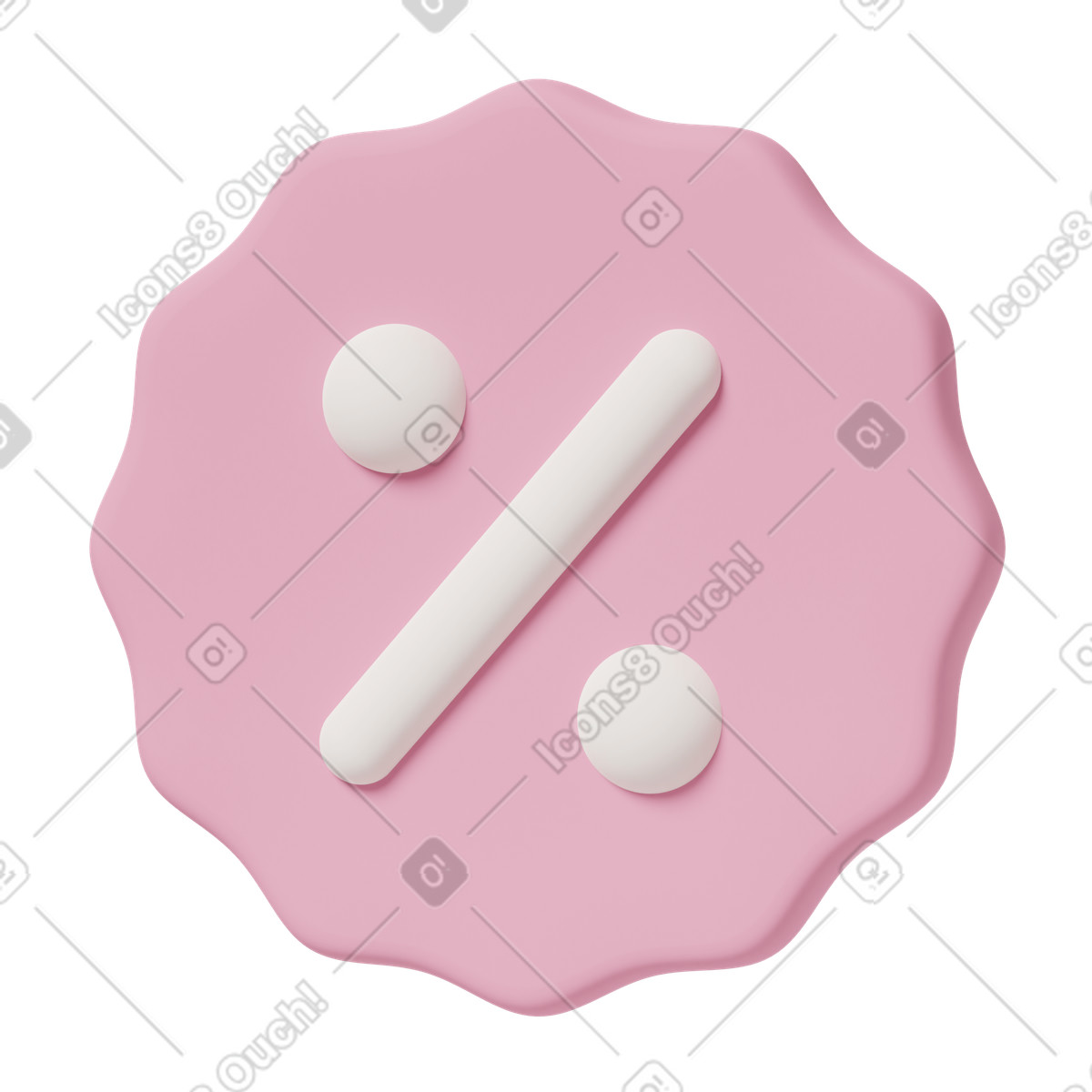 3D Casual life スタイルの Sale badge のイラストをPNG、SVG形式でダウンロード