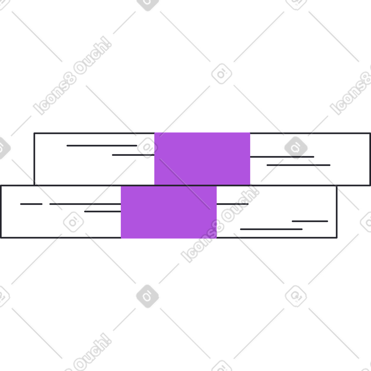 Illustration Pile d'argent blanc dans le style Grapy à télécharger aux formats PNG, SVG