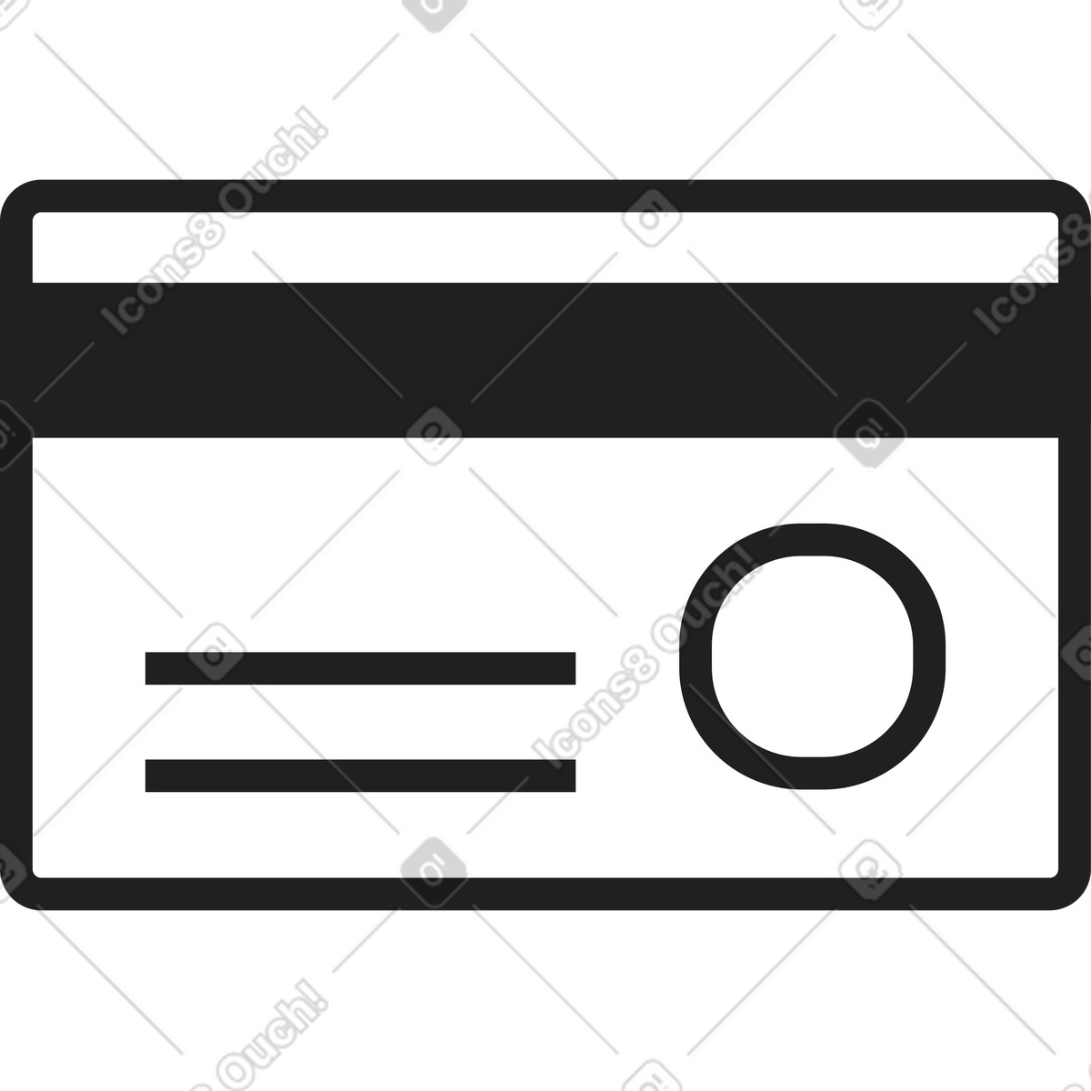 Иллюстрация Открытка в стиле Dazzle Line — скачать в форматах PNG, SVG