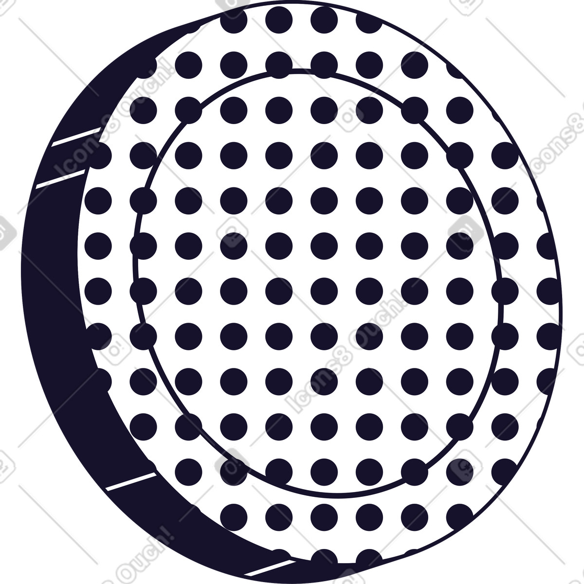 Coin illustration in Node style download in PNG, SVG