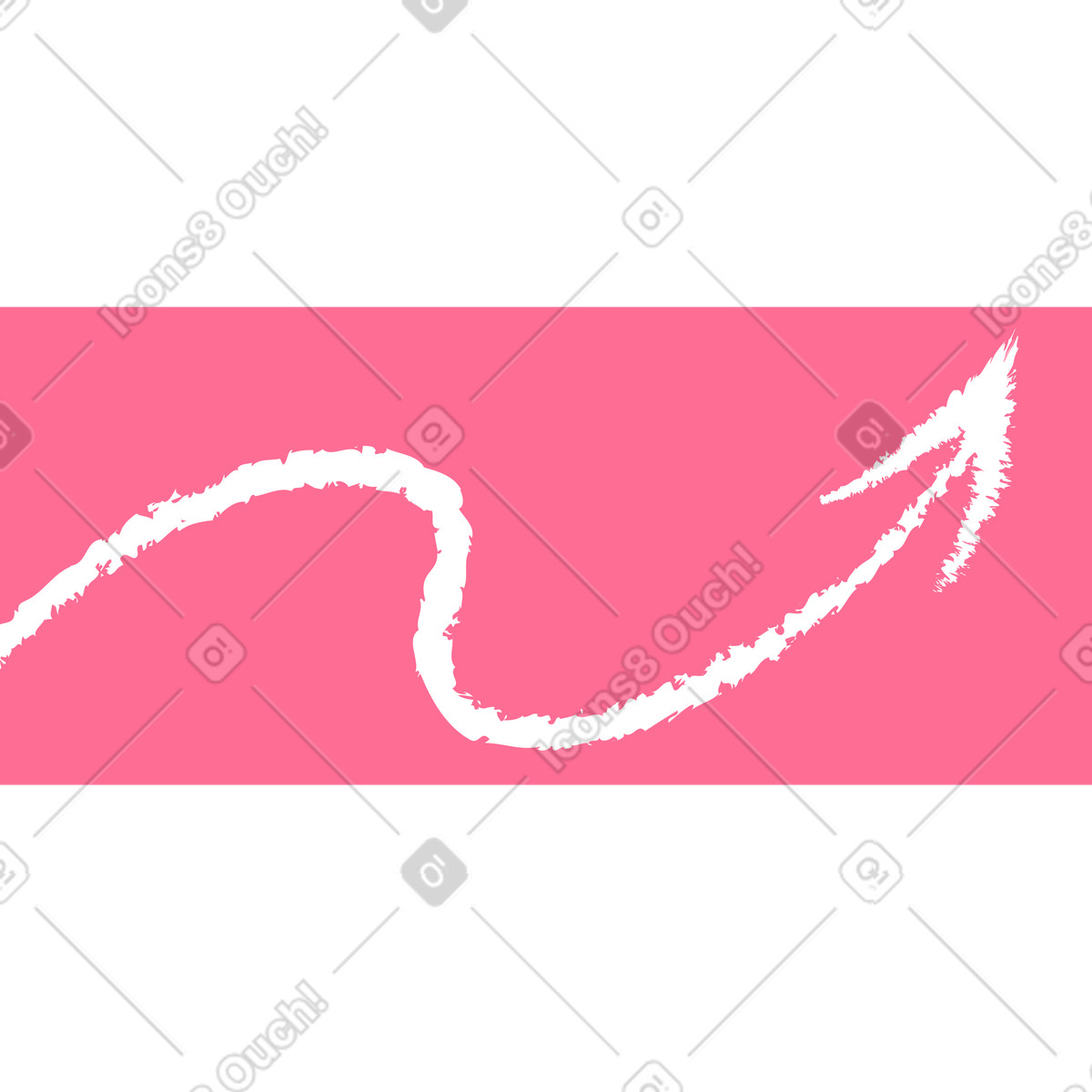 Growing textured graph illustration in PNG, SVG