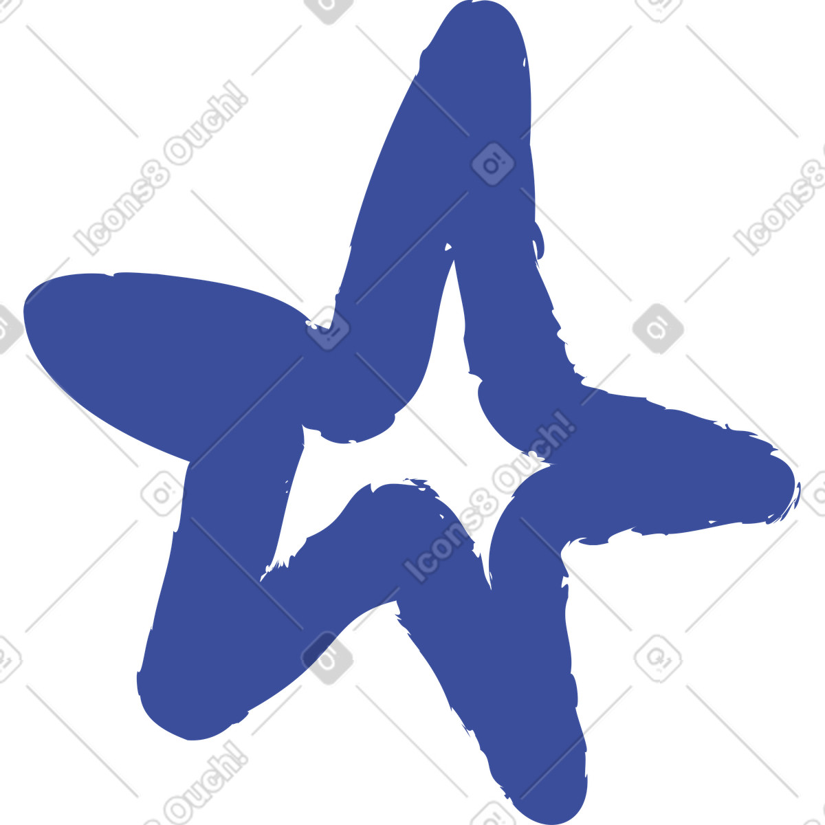 Illustration Étoile dans le style Lime à télécharger aux formats PNG, SVG